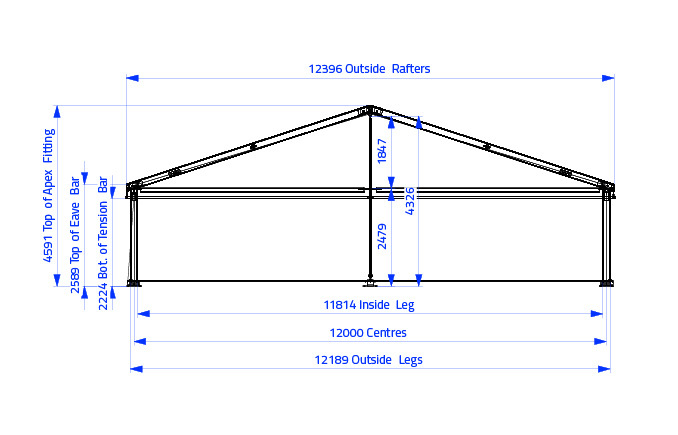  Alispan 12m Gable End | Baytex - 0