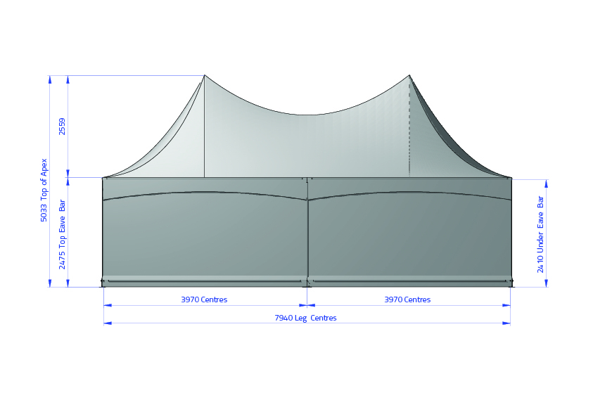  Fete 4m x 8m | Baytex - 1