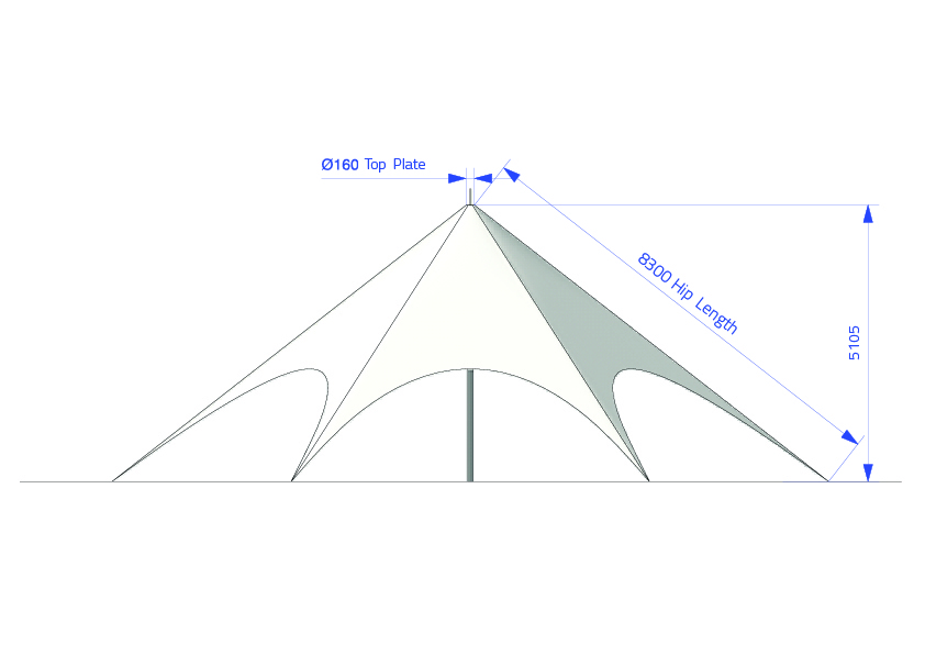  Star Canopy Small | Baytex - 2