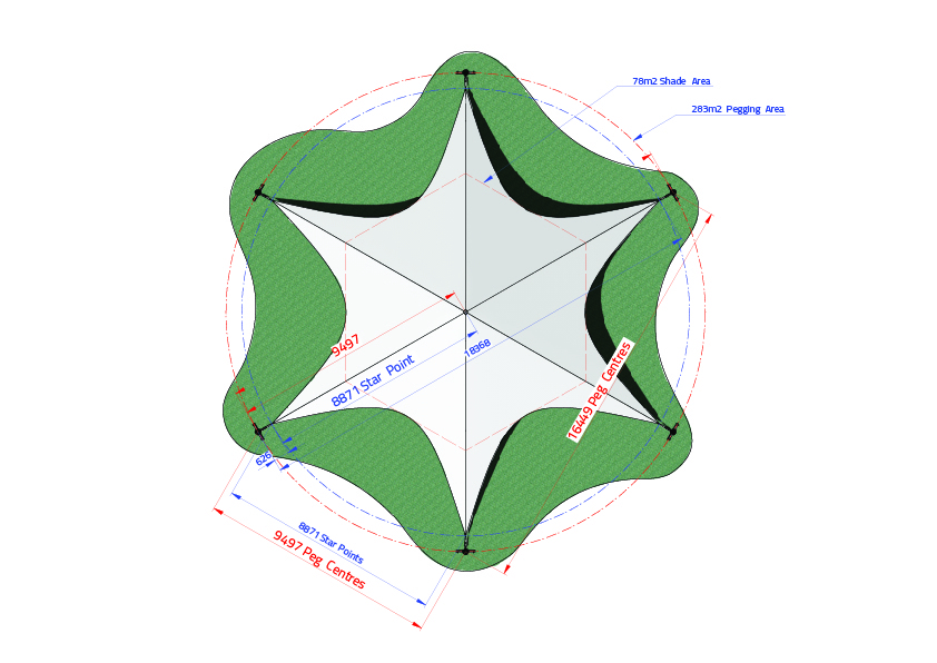  Star Canopy Large | Baytex - 0