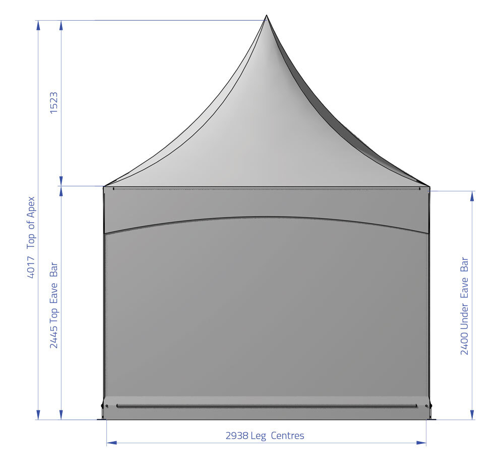  Fete 3m x 3m | Baytex - 1