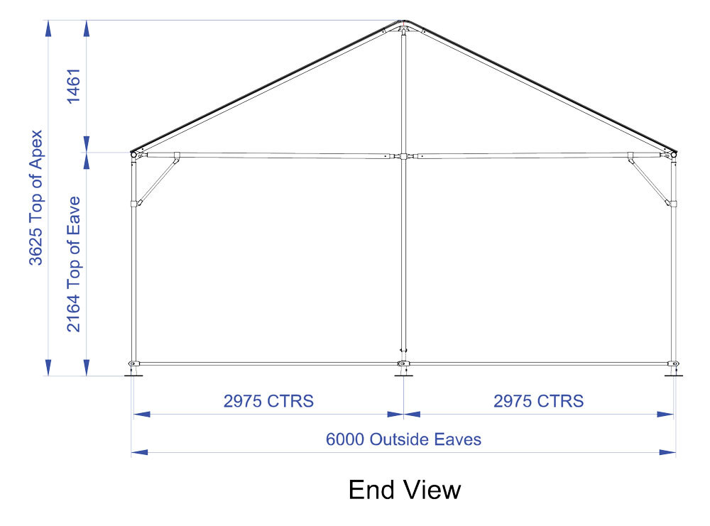  Clipframe 6m Series Gable End | Baytex - 0