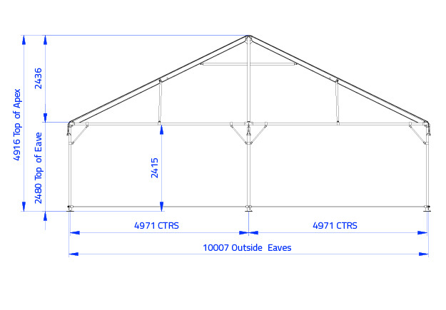  Clipframe 10m Series Gable End | Baytex - 0