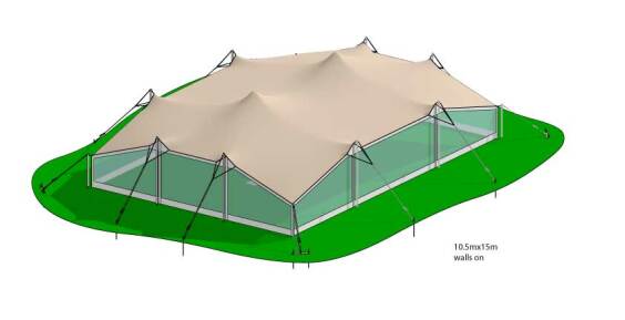  GeoFlex Stretch Tents | Baytex - 1